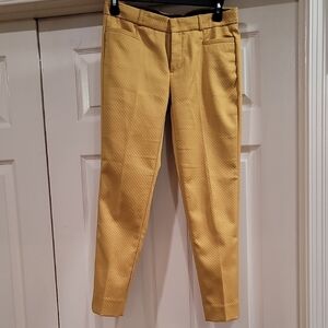 Banana Republic Womens Mustard Yellow Pants